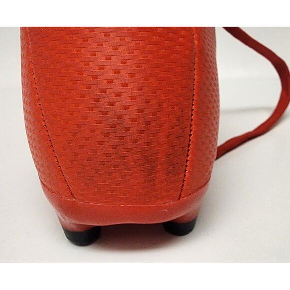 Dream Pairs Youth Soccer Cleats Red Black Swirls/Silver Specks Size US 5 - Picture 15 of 15